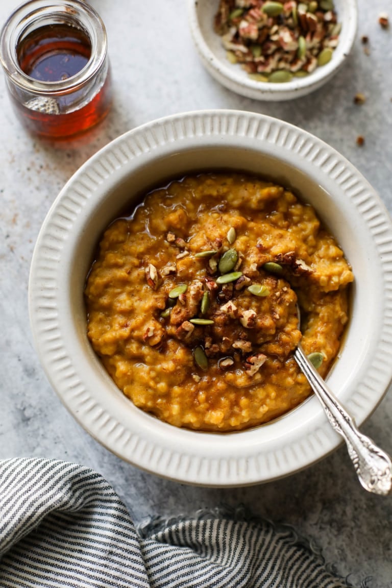 Instant Pot Pumpkin Steel Cut Oats